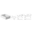 Раковина Vero Duravit 500x380 мм без перелива и площадки под смеситель, белая (455500000) - миниатюра фото 2