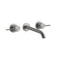 Встраиваемый смеситель GESSI 316 с изливом 180-200 мм, матовый хром (54094#239) - миниатюра фото 1