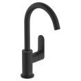 Смеситель для раковины Hansgrohe Rebris S 210, поворотный, матовый черный (72536670) - миниатюра фото 1
