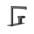 Однорычажный смеситель GESSI ANELLO для раковины, цвет Black XL (63315#299) - миниатюра фото 1