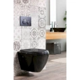 Кнопка для сливного бачка Creavit Spa GP7002 черная - миниатюра фото 2