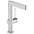 Смеситель для раковины Hansgrohe Finoris: однорычажный, с поворотным изливом и донным клапаном, хром (76060000) - миниатюра фото 1