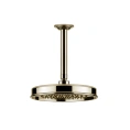Верхний душ GESSI VENTI20 200 мм с потолочным держателем 288 мм (Brass PVD) (65152#710) - миниатюра фото 1