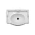 Раковина AZZURRA JUBILAEUM со спинкой 50x35 см без отверстия под смеситель, белая - миниатюра фото 3