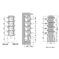 Встраиваемый термостат Gessi Rettangolo с 4 выходами, подключение 3/4, хром (43218#031) - миниатюра фото 2