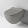 Унитаз подвесной Artceram FILE 2.0 безободковый, 36x52 см, цвет grigio oliva (FLV004 15 00) - миниатюра фото 1
