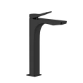 Смеситель для раковины GESSI Rilievo однорычажный, 1 отверстие, цвет Nero XL (59010#299) - миниатюра фото 1