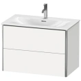 Тумба подвесная Duravit XSquare 234483 с двумя ящиками, 560x810x478 мм, цвет White High Gloss (XS432402222) - миниатюра фото 1