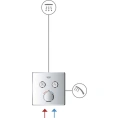 Термостатический смеситель Grohe Grohtherm SmartControl для ванны с душем - миниатюра фото 7
