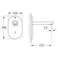 Смеситель для раковины Grohe Euroeco Cosmopolitan E 36273000 (хром) - миниатюра фото 4