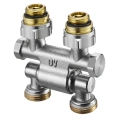 Узел нижнего подключения Oventrop Multiflex F ZB 1/2 AGx3/4 AG 1015781 поворотный - миниатюра фото 1
