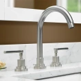 Смеситель для раковины Nicolazzi Mac Kinley 05 на 3 отверстия, матовый никель (2208NS29) - миниатюра фото 1