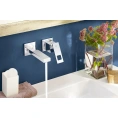 Смеситель Grohe Eurocube 19895000 для раковины с кубическим дизайном и технологией SilkMove - миниатюра фото 6
