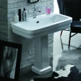 Раковина SIMAS Evolution 90x50 см белая с пьедесталом - миниатюра фото 1
