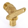 Угольник настенный с наружной резьбой 20-Rp 3/4 RX+ REHAU (РЕХАУ - 14563661001) - миниатюра фото 1