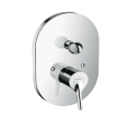 Смеситель для ванны Hansgrohe Talis S встраиваемый с переключателем, хром (72407000) - миниатюра фото 1