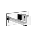 Gessi Rettangolo — Встраиваемая однорычажная модель с коротким изливом (206 мм) в хроме (44836#031) - миниатюра фото 1