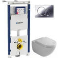 Готовое решение: унитаз Villeroy & Boch Subway Plus с инсталляцией Geberit Duofix - миниатюра фото 1