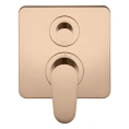 Смеситель для душа Hansgrohe Axor Citterio M в полированном золотисто-красном цвете (34425300) - миниатюра фото 1