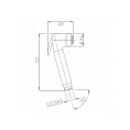 Душевая лейка BOSSINI BRASS с клапаном подачи в хромированном исполнении (B00661.030) - миниатюра фото 2