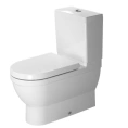 Бачок для унитаза Duravit Starck 3 моноблок с двойным смывом и хромированной кнопкой (920100005) - миниатюра фото 1