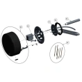 Набор тэнов Corhydro/Corflow Electric Kit 15kW - миниатюра фото 2