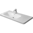 Раковина Duravit DuraStyle асимметричная с переливом и отверстием под смеситель для встраивания в мебель (2325100000) - миниатюра фото 1