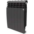 Радиатор Royal Thermo BiLiner Noir Sable 500 6 секций-черный - миниатюра фото 1