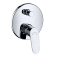Hansgrohe Focus: Встраиваемый смеситель для ванны с вакуумным переключателем, хром (31945000) - миниатюра фото 1