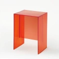 Табурет Laufen Kartell: оранжевый пластик, 33x28x46.5 см (3.8933.0.082.000.1) - миниатюра фото 1