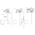 Электронный потолочный смеситель GESSI GOCCIA с кран-фильтром, цвет Black XL (33724#299) - миниатюра фото 2
