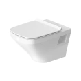 Подвесной унитаз Duravit DuraStyle Rimless без ободка с вертикальным смывом 4.5 л (2538090001) - миниатюра фото 1