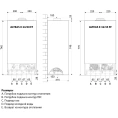 Газовый настенный двухконтурный котел Ariston Alteas X 30 FF NG - миниатюра фото 4