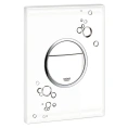 Кнопка смыва унитаза Grohe Nova Cosmopolitan 38847LI0 белая с черным - миниатюра фото 1