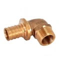 Уголок-переходник с наружной резьбой 25-R 3/4 RX+ REHAU (РЕХАУ - 14563501001) - миниатюра фото 1