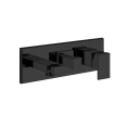 Встраиваемый смеситель Gessi Rettangolo на 2 позиции с системой PUSH, черный (44910#299) - миниатюра фото 1