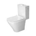 Бачок для унитаза Duravit DuraStyle моноблок с нижним левым подключением и экономичным сливом 4,5 л, белый (935100085) - миниатюра фото 1