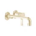 Встраиваемый смеситель GESSI INCISO для раковины с изливом 219-189 мм, золото (58088#246) - миниатюра фото 1
