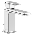 Gessi Eleganza Смеситель для раковины на одно отверстие с донным клапаном в хроме (46001#031) - миниатюра фото 1
