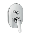 Встраиваемый смеситель для ванны Hansgrohe Novus хром (71047000) - миниатюра фото 1
