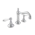 Смеситель для раковины Nicolazzi Petit Mont Blanc на 3 отверстия с высоким изливом 165 мм в хроме (1409CR78) - миниатюра фото 1