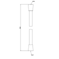 Шланг для ванны GESSI 316 Darkflex 150 см, коническое соединение 1/2, цвет Brushed Black Metal PVD (54137#707) - миниатюра фото 2