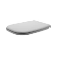 Сиденье для унитаза Duravit D-Code с микролифтом, белое (67390000) - миниатюра фото 1