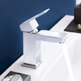 Смеситель Grohe Eurocube 2313200E для раковины: стильный дизайн и хромированное покрытие - миниатюра фото 2
