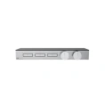 Термостат для душа Gessi Hi-Fi с тремя выходами и стеклянной полкой (63024#031) - миниатюра фото 1