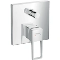 Встраиваемый смеситель для ванны Hansgrohe Metropol с переключателем на душ, хром (74545000) - миниатюра фото 1