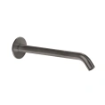 Настенный излив GESSI 316 200 мм, цвет Brushed Black Metal PVD (управление опционально) (54110#707) - миниатюра фото 1