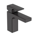 Смеситель для раковины Hansgrohe Vernis Shape матовый черный с донным клапаном (71594670) - миниатюра фото 1