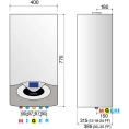 Газовый конденсационный настенный котел Ariston Genus Premium EVO System 35 - миниатюра фото 6