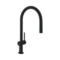 Кухонный смеситель Hansgrohe Talis M54 с выдвижным душем, черный матовый (72803670) - миниатюра фото 1